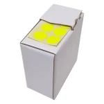 Bollini adesivi Segnafalli Giallo fluo - Ø 40mm, 1000 pezzi