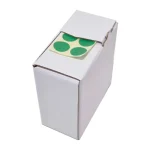 Bollini adesivi Segnafalli Verde - Ø 40mm, 1000 pezzi