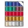 Nastri mini colorati per regali, satinati - 10x10mm, 20 pz