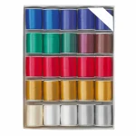 Nastri mini colorati per regali, satinati - 10x10mm, 20 pz