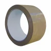 Nastro adesivo da imballaggio 85% PET riciclato Avana - lungo 132mt, largo 50mm, spesso 37 micron, 36 pz