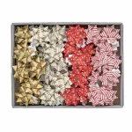 Scatola di fiocchi regalo Vari colori - Carta, 36 fiocchi, 9 scatole
