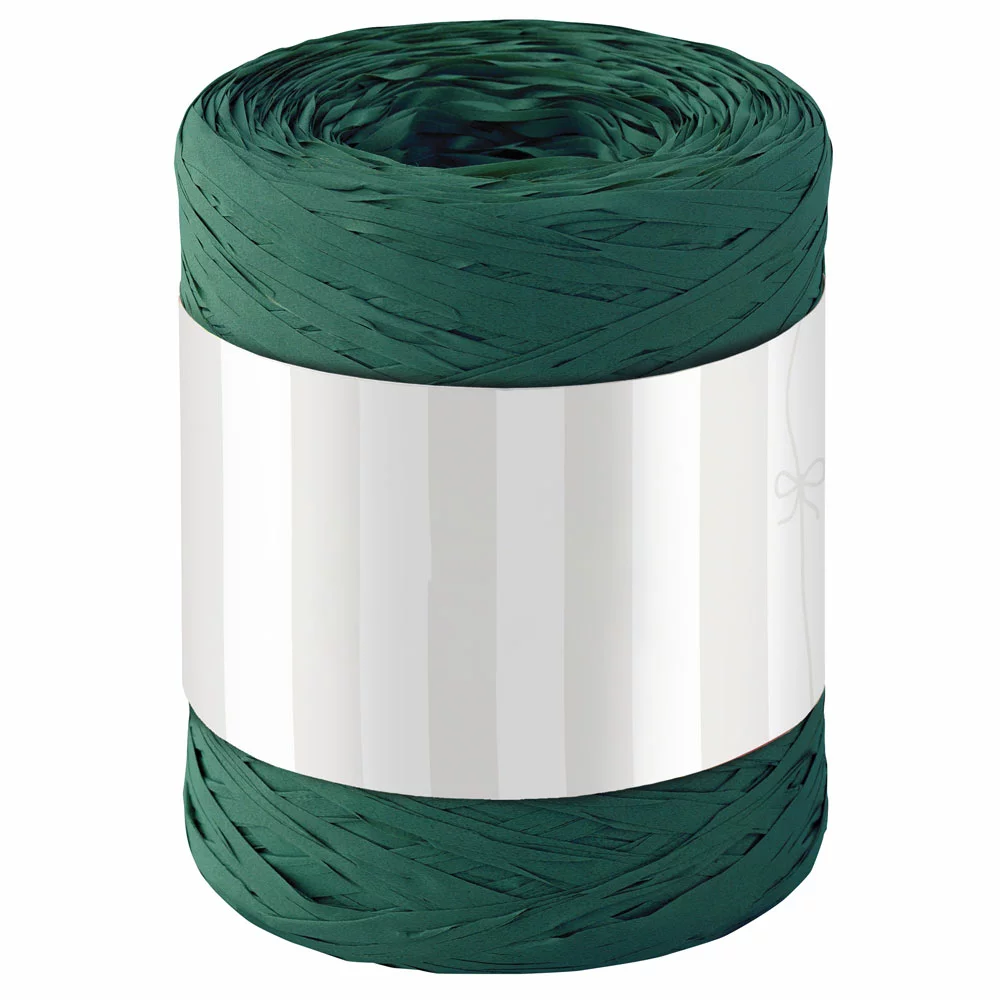 Nastri rafia colore Verde - 200x5mm, 12 pz