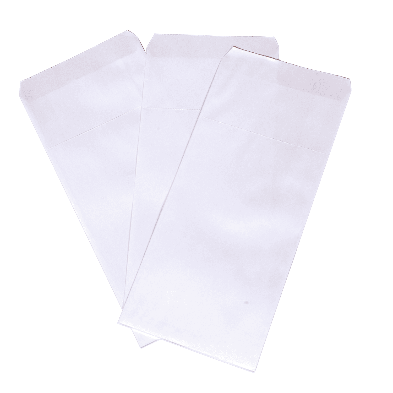 Busta a sacco per negozi di ottica Bianca - 140x300mm, 80gr, 500pz