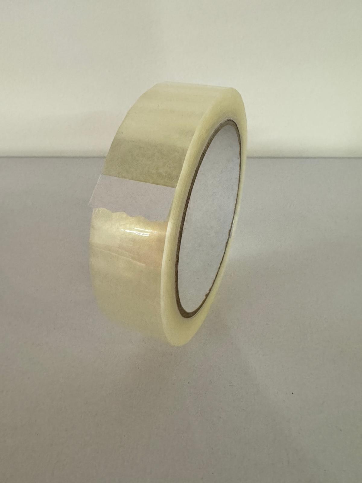 Nastro adesivo da imballaggio In Polipropilene Acrilico Silenzioso Trasparente - lungo 66mt, largo 25mm, spesso 48 micron, 72 pz