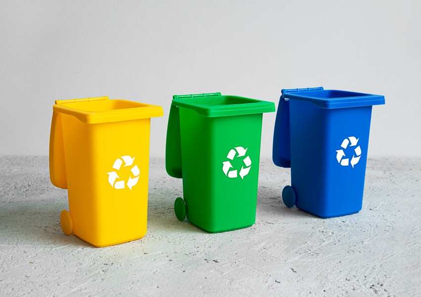 Colori contenitori raccolta differenziata